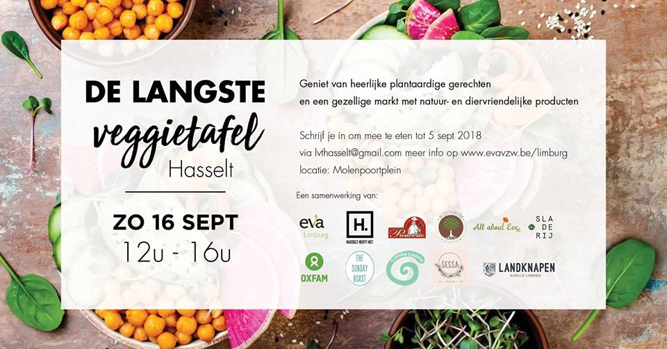 De Langste Veggietafel Hasselt