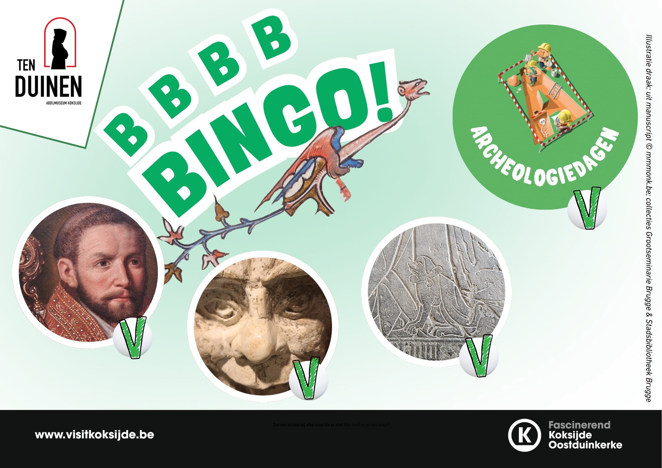 Archeologiedagen: B B B B BINGO 