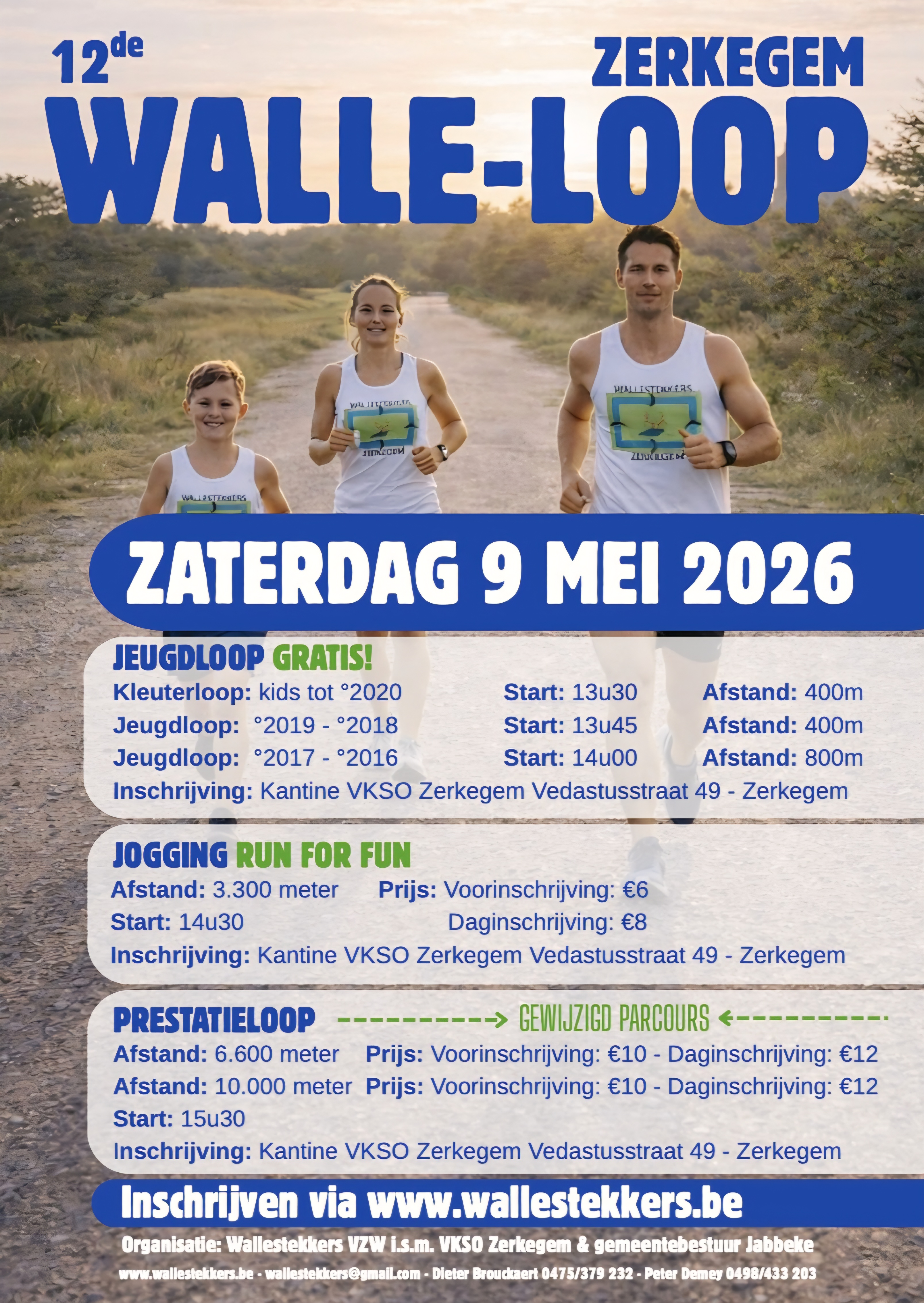 12de Walle-Loop Zerkegem 9 mei 2026