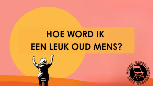 Leuk oud mens
