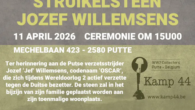Struikelsteen Jozef Willemsens