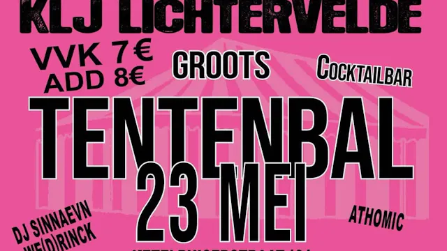 Groots Tentenbal 2026