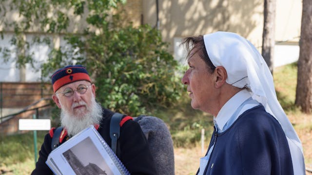 Soldaat Felix en verpleegster Palmiere