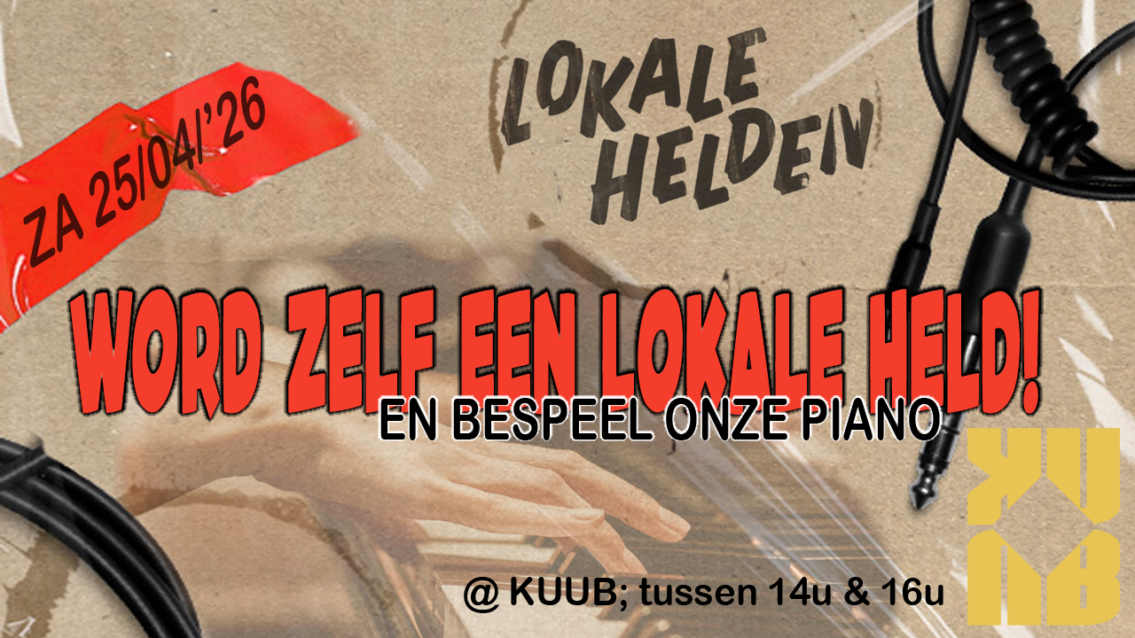 Word zelf een lokale held!