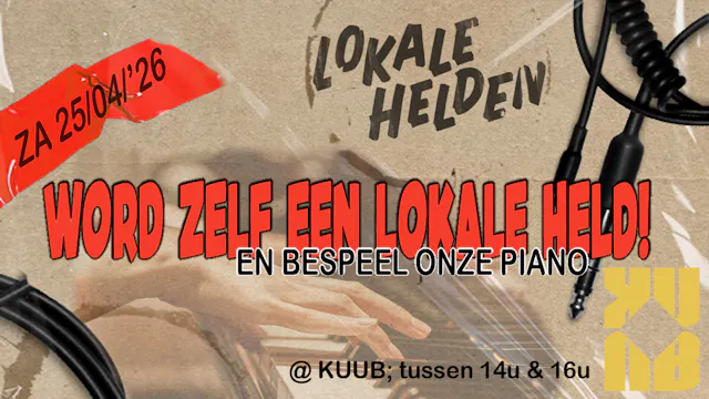 Word zelf een lokale held!