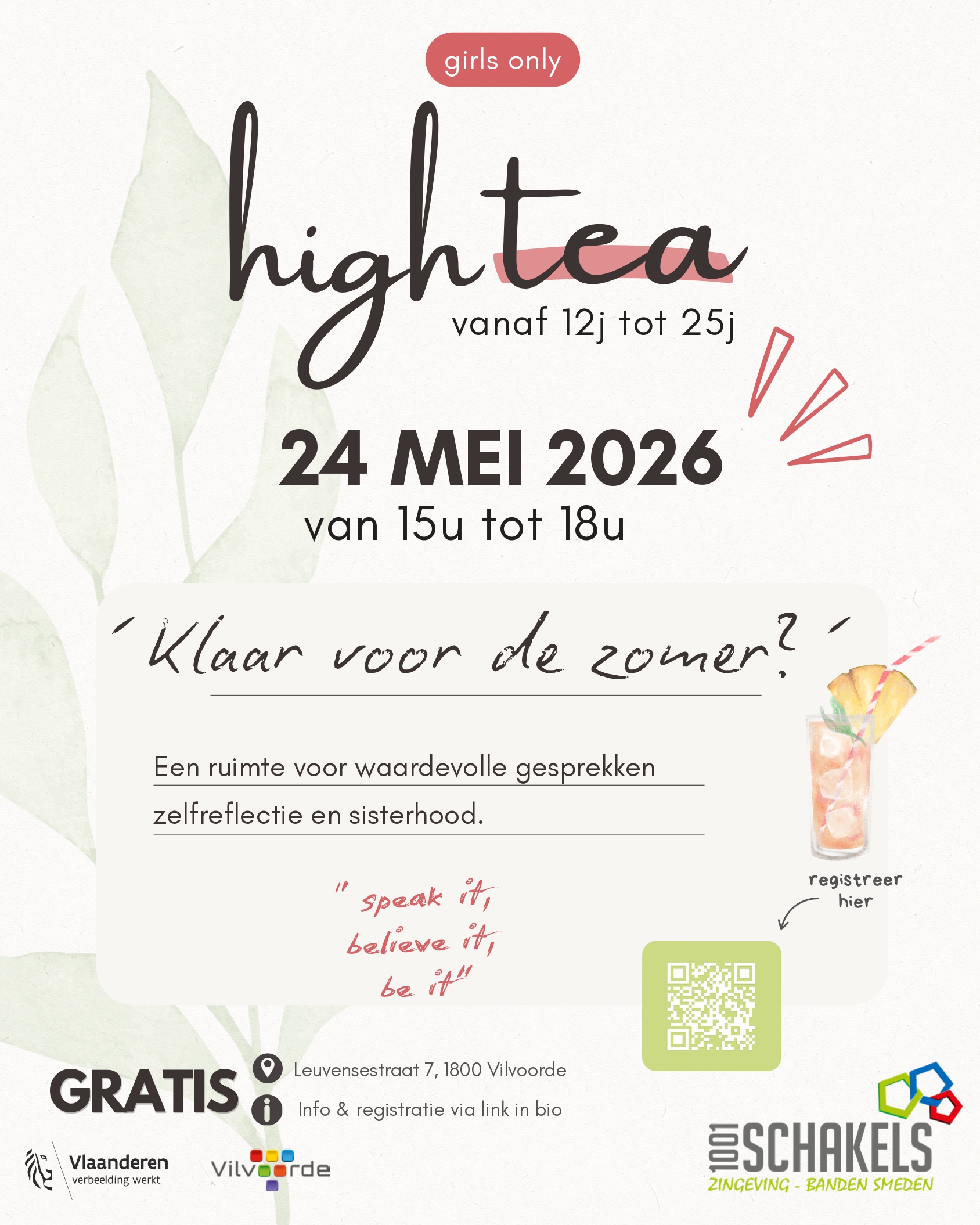 Gezellige high-tea: girlhood en waardevolle gesprekken