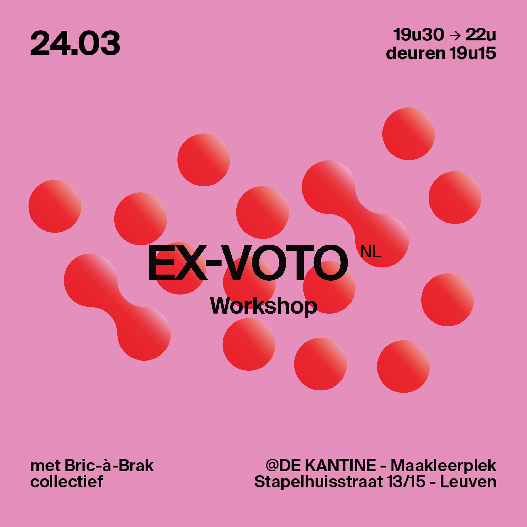 Maak je eigen ex-voto, en vertaal hem in reliëfdruk naar jouw hedendaagse (seculiere) en intieme wereld: wat wil jij precies? Wat zijn jouw (seksuele) verlangens vandaag? En wie of wat aanbid jij?