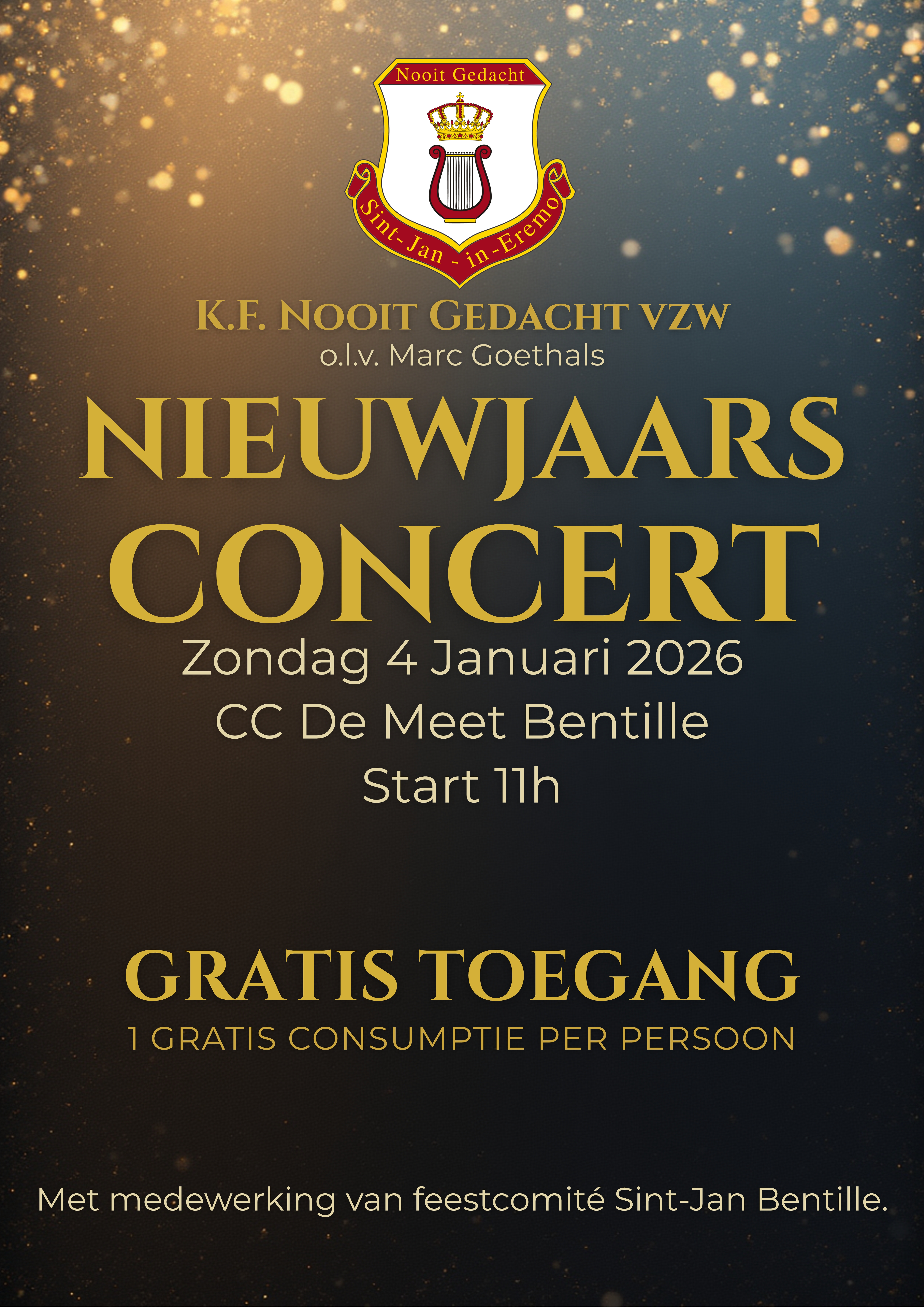 Nieuwjaarsconcert K.F. Nooit Gedacht