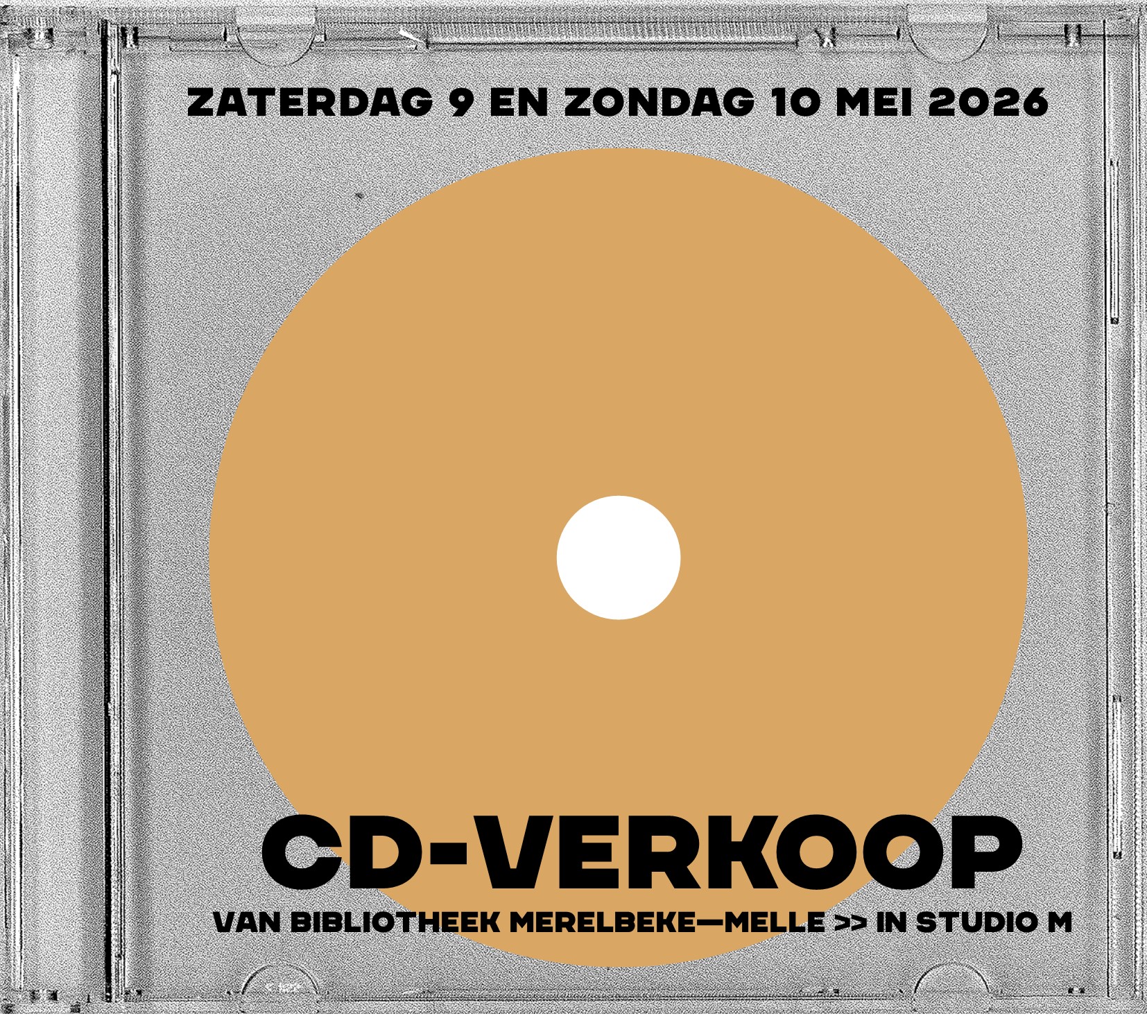 Cd-verkoop Bibliotheek Merelbeke-Melle