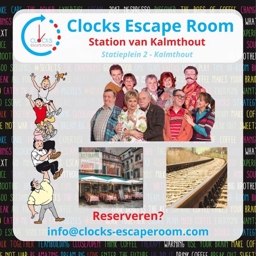 Clocks escaperoom Kalmthout