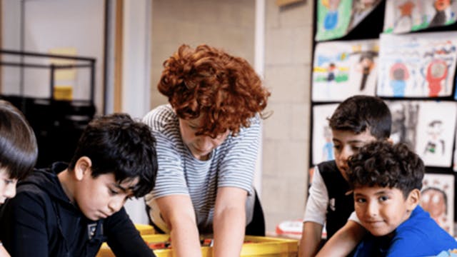 Kunstatelier 1.0 Sint-Gillis, in basisschool Balder