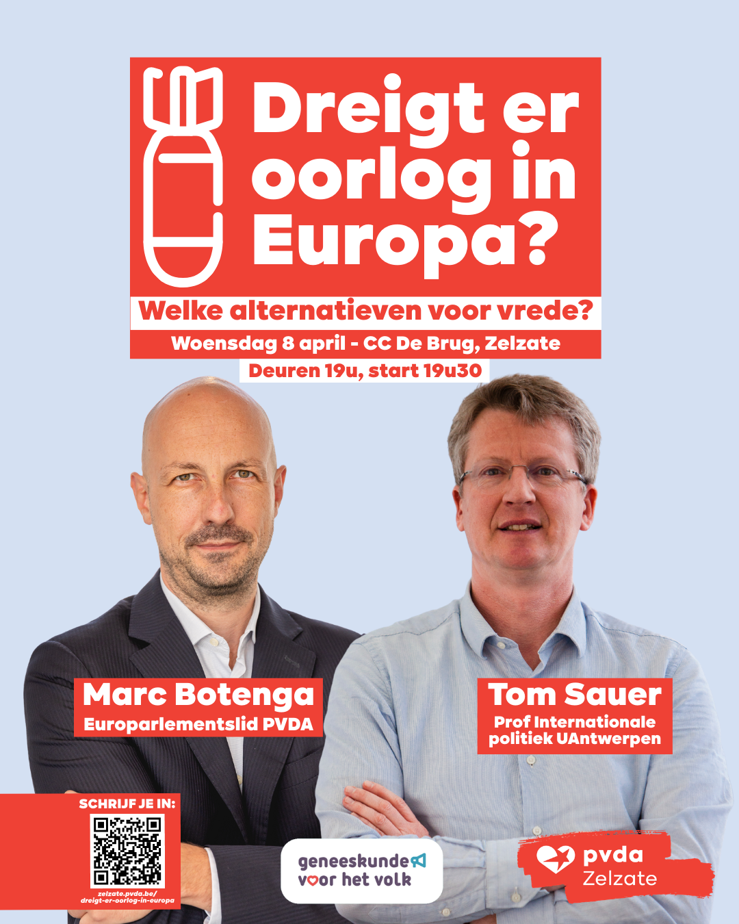 Dreigt er oorlog in Europa? Welke alternatieven voor vrede?