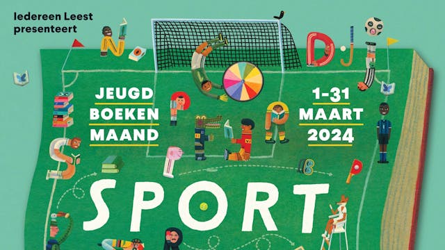 Affiche Jeugdboekenmaand 2024