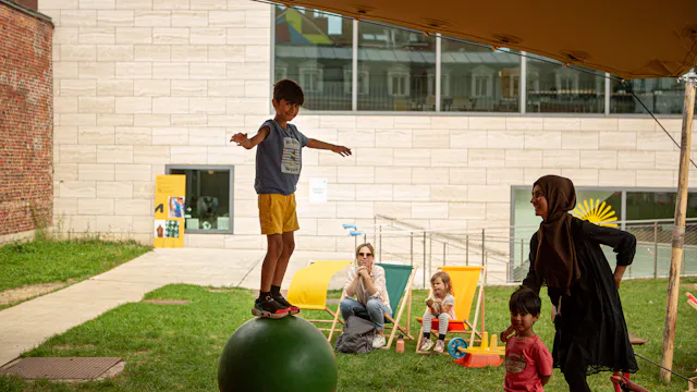 Cirkomotoriek met Cirkus in Beweging in M Leuven