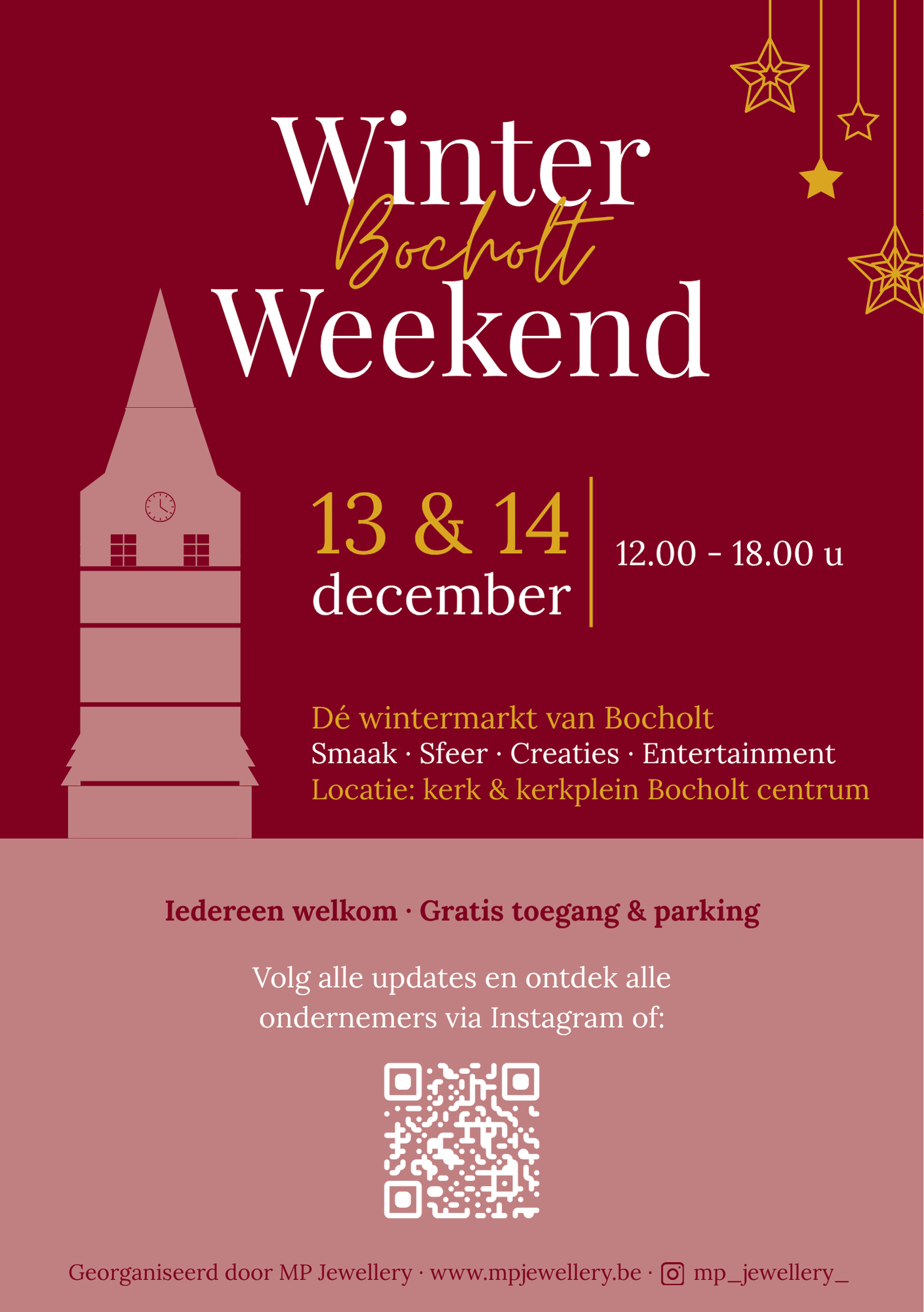 Een sfeervol Winter Weekend vol ambacht, lekkers en gezelligheid. Kom snuisteren tussen handgemaakte creaties, geniet van iets zoets of warms, en ontdek lokale makers met passie.