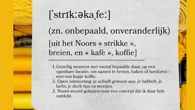 Strikkekafè