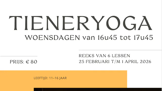 Tieneryoga Antwerpen