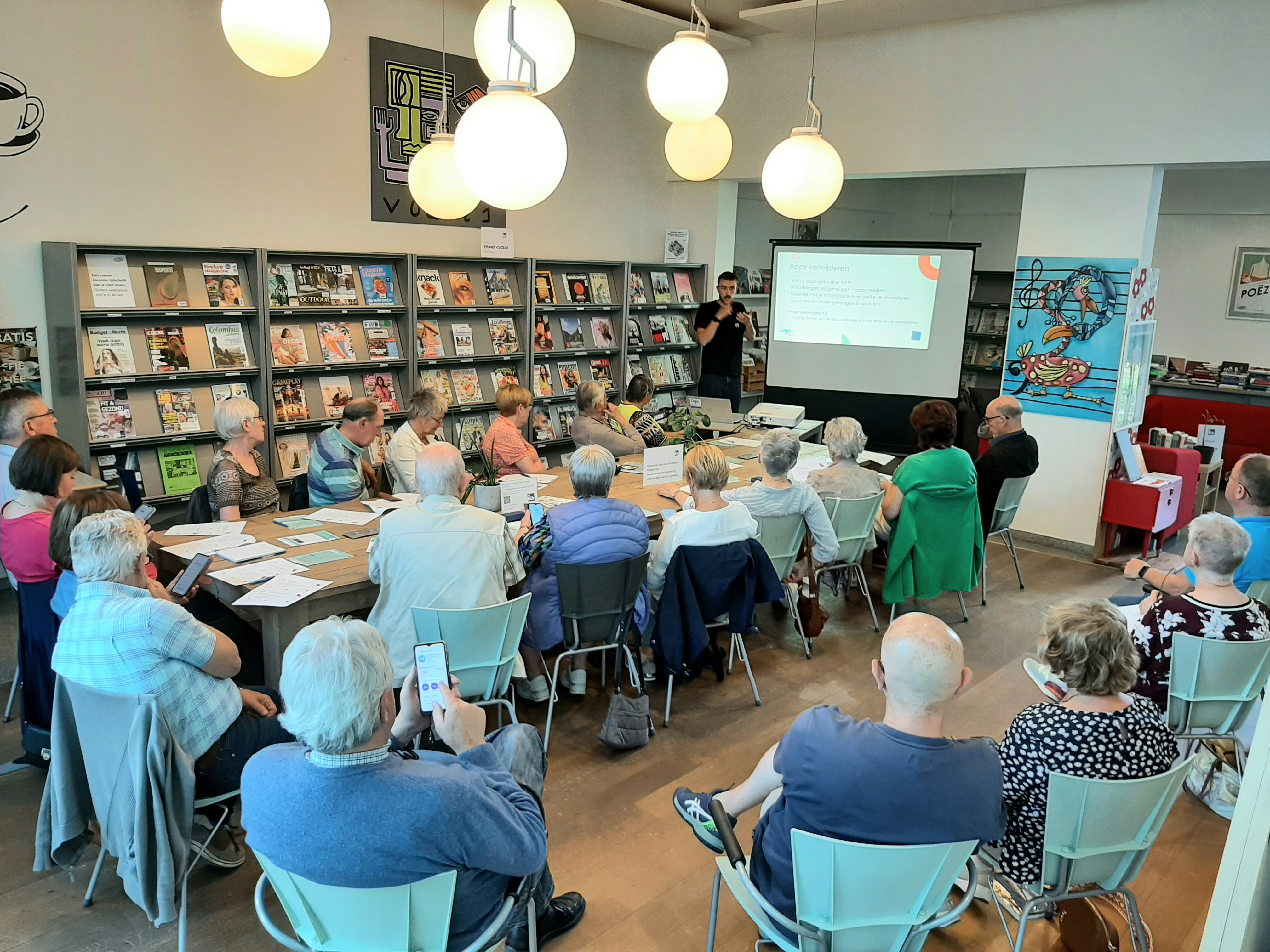 Digisessie in vrijetijdspunt (Bib) Rodeheide voorjaar 2025