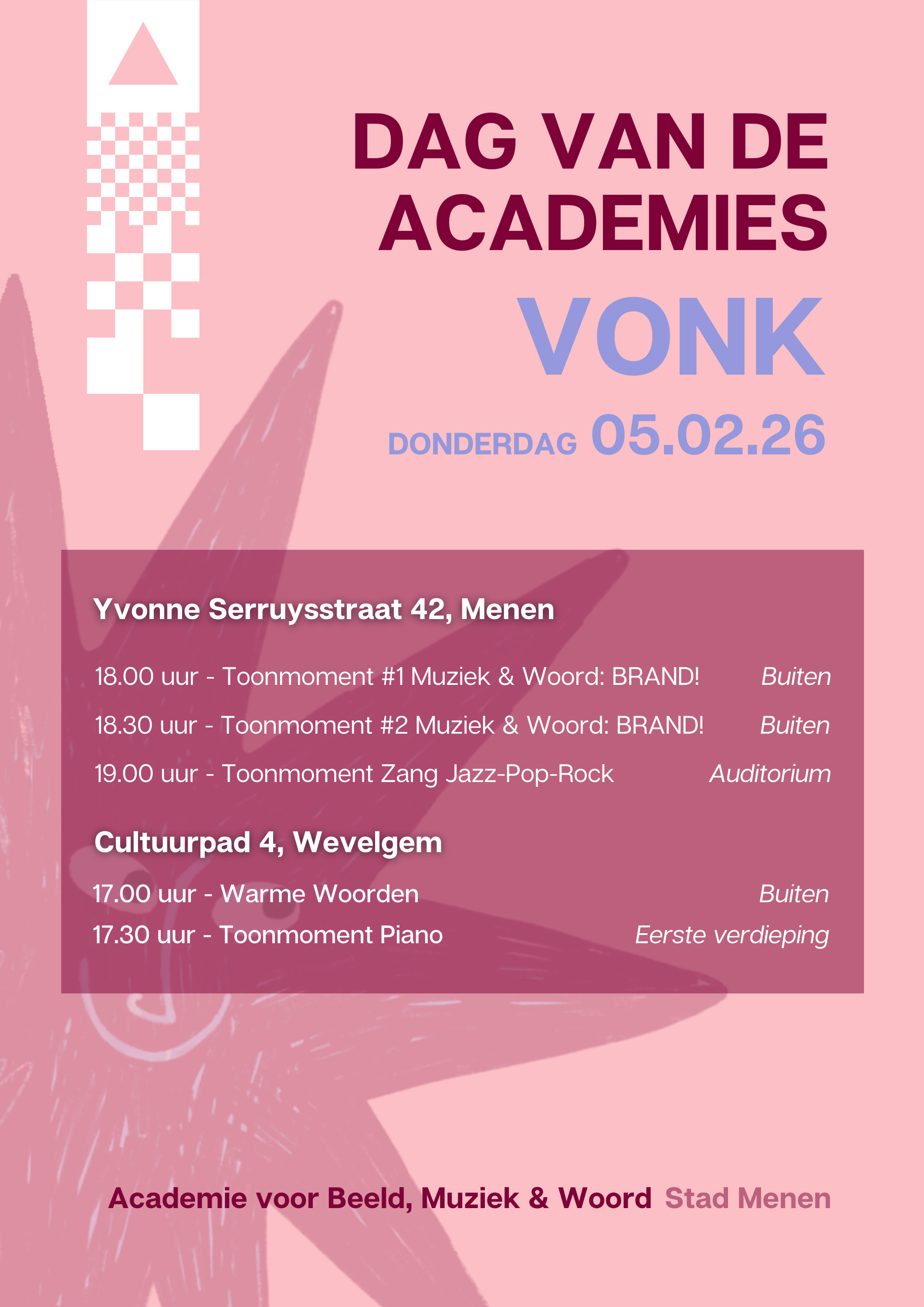 Dag van de Academies - Academie Menen