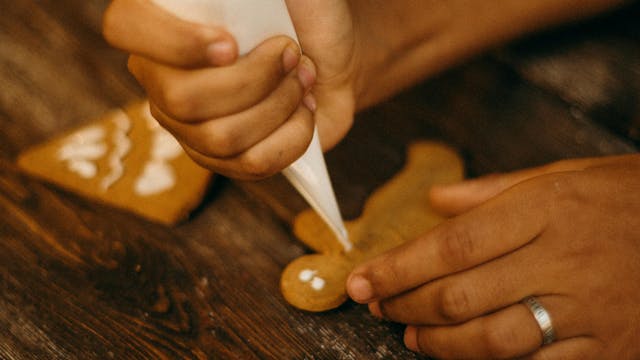 Gingerbread mannetjes maken