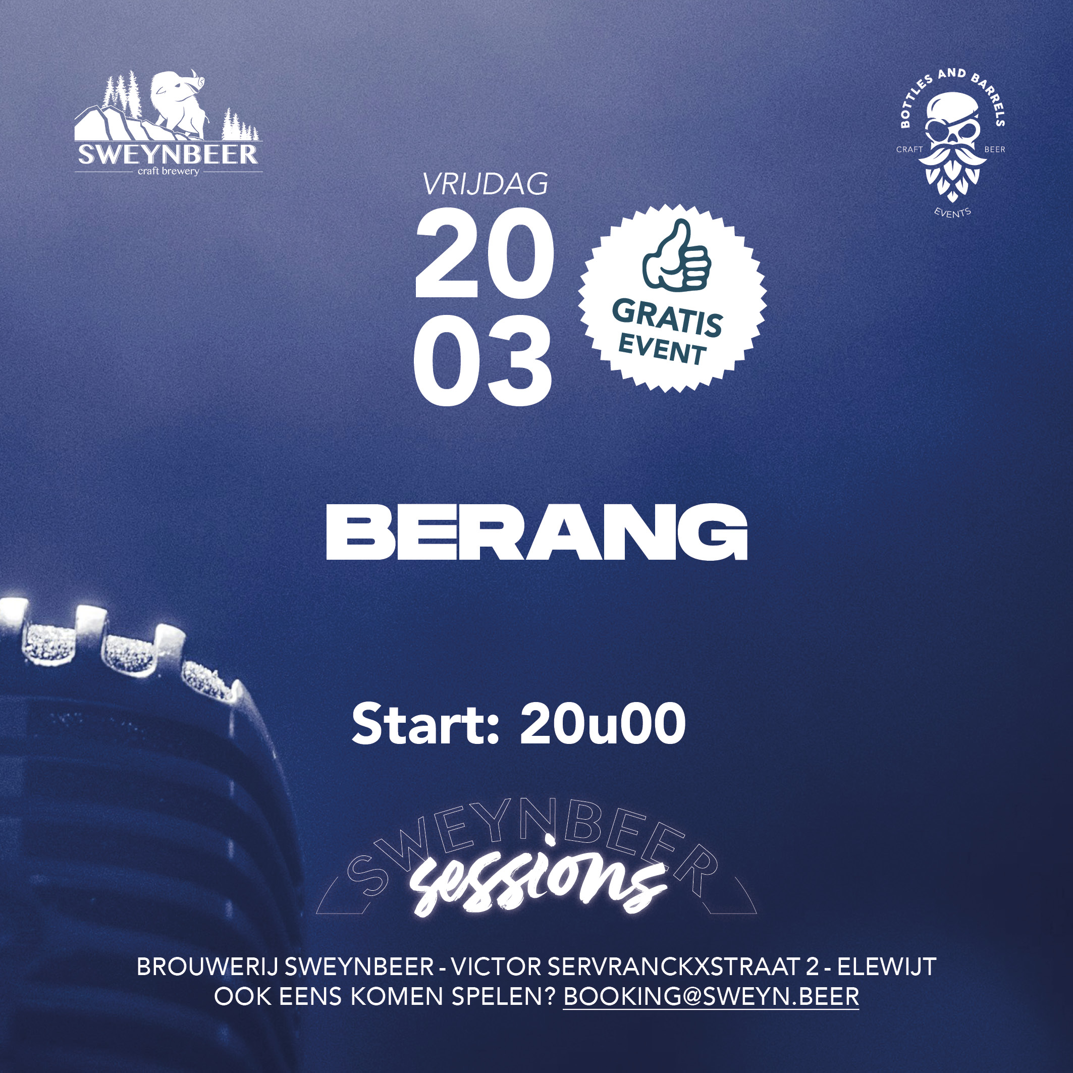 sweynbeer sessions: berang