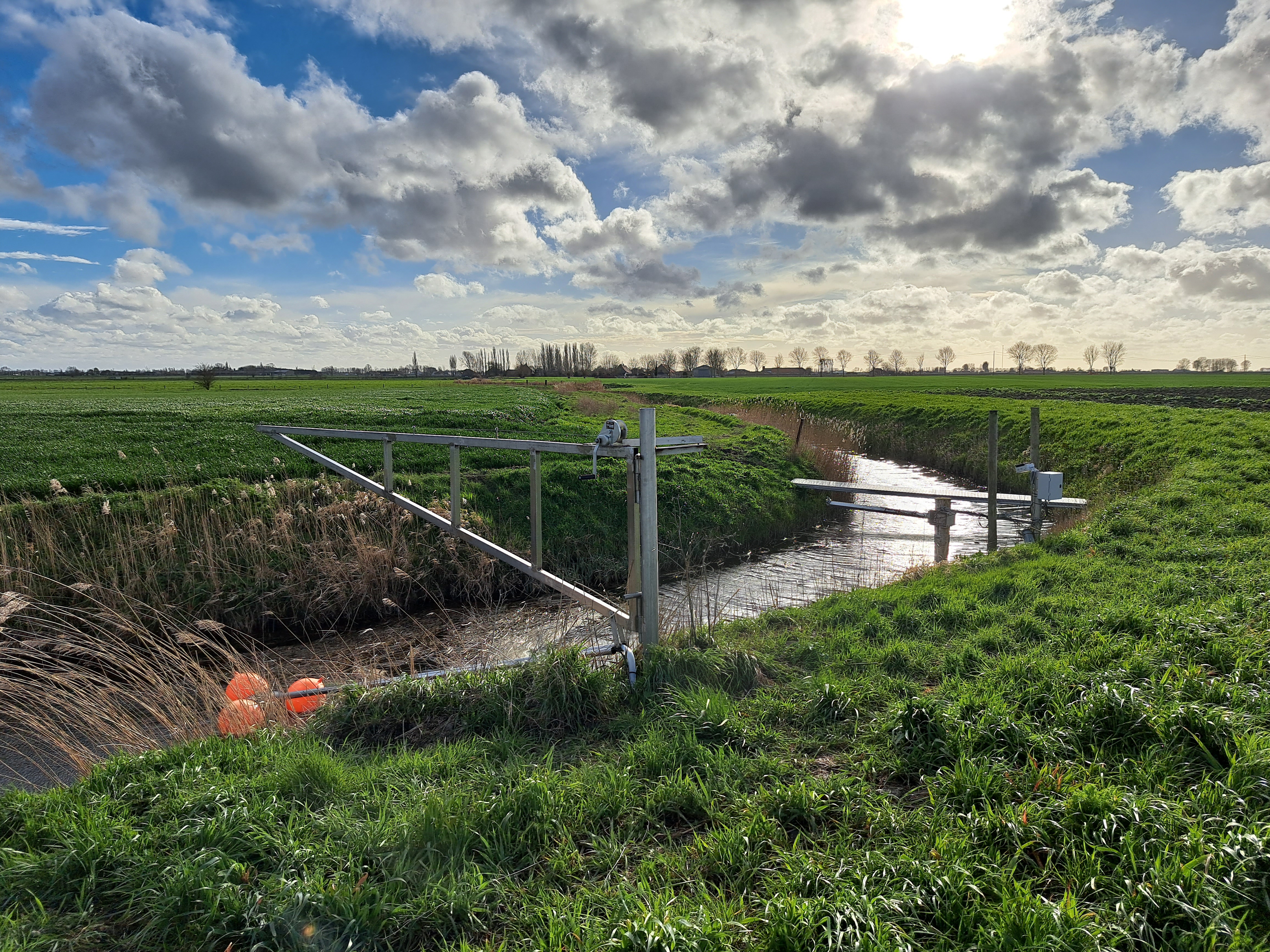 Krommegracht als bron voor kreekruginfiltratie