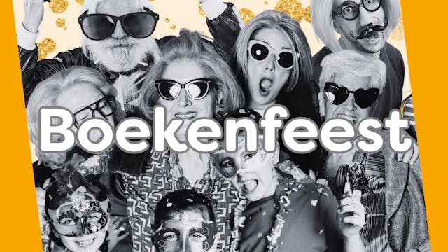 Een feestje met jong en oud. Verschillende mensen op de foto.