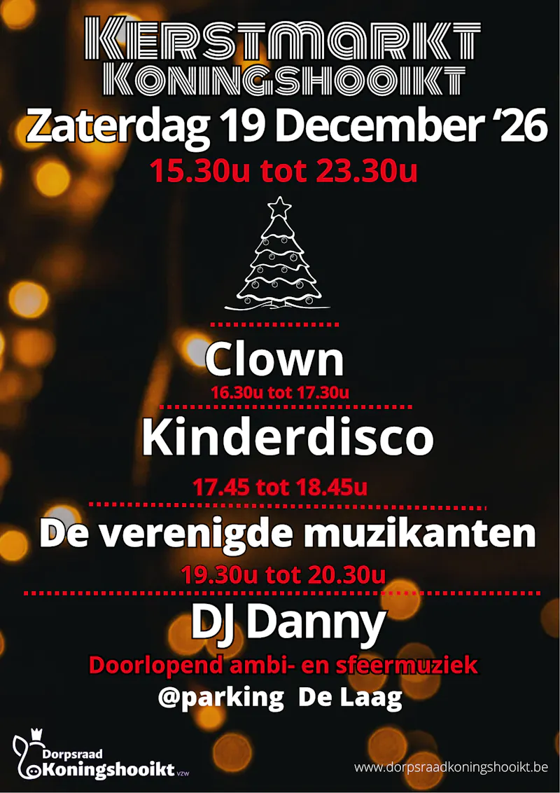 Kerstmarkt Koningshooikt 2026