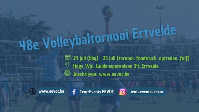 Volleybaltornooi op gras!