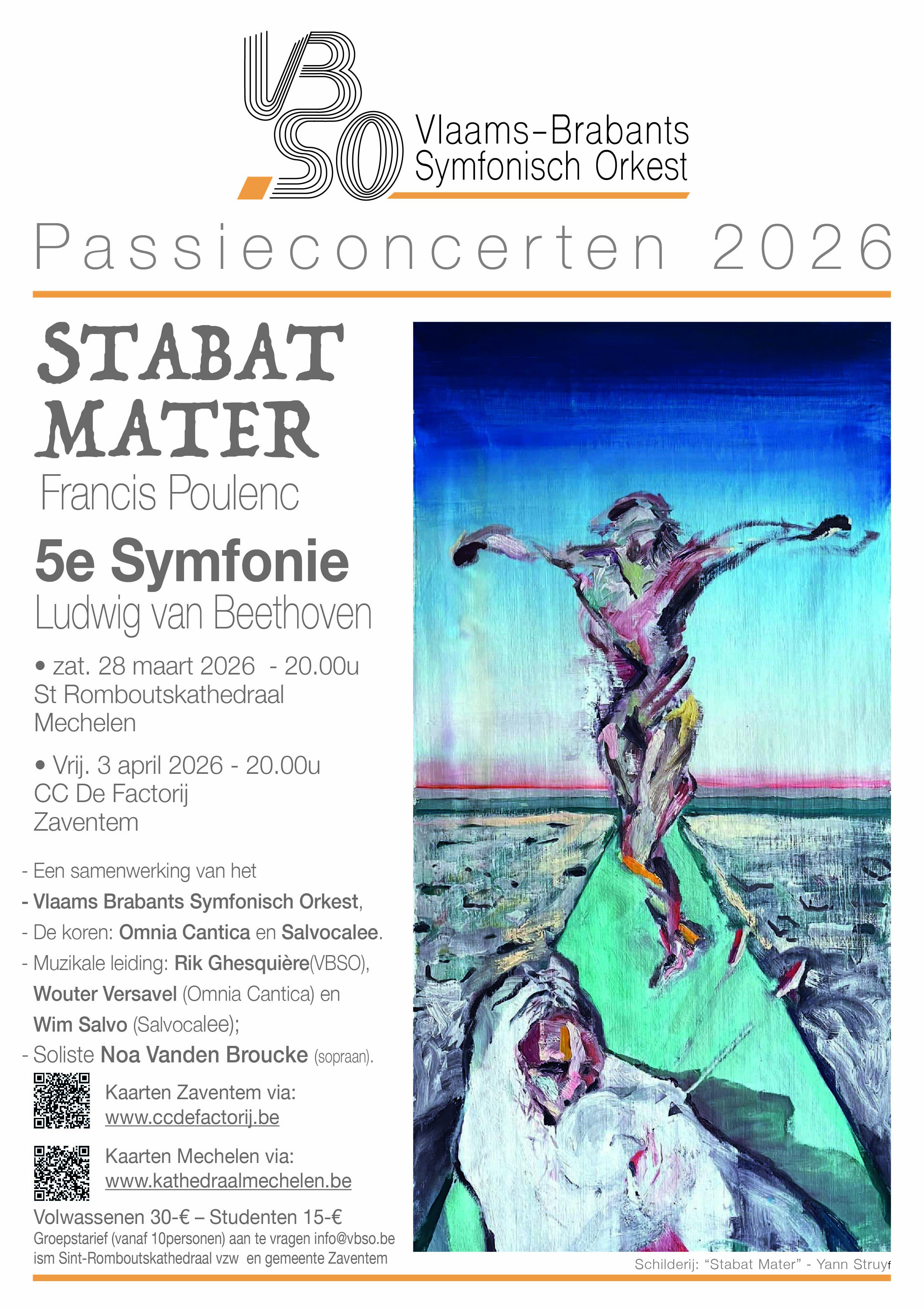 Schilderij Stabat Mater: Yann Struyf