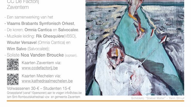 Schilderij Stabat Mater: Yann Struyf