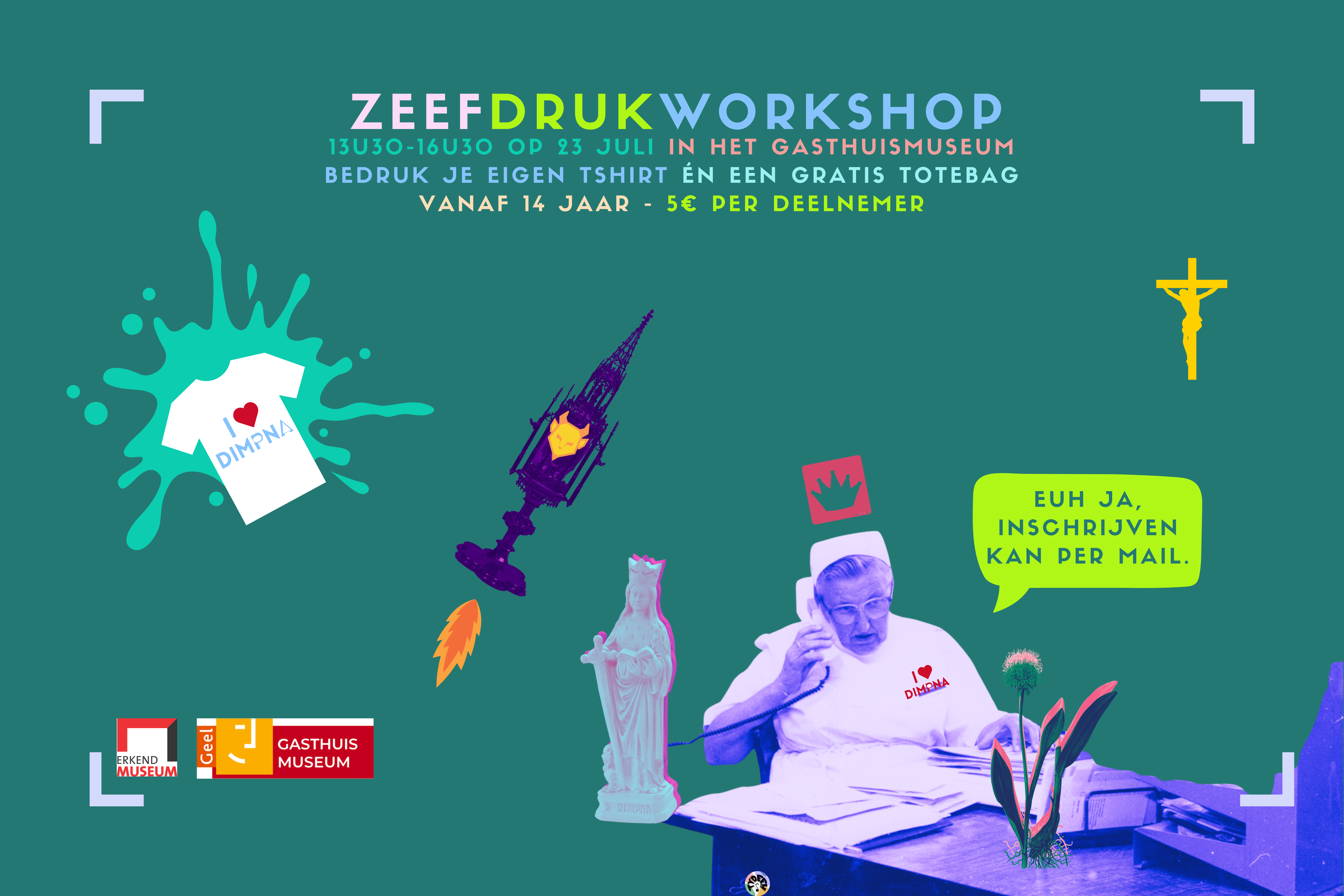 Zeefdruk, druk, drukken!