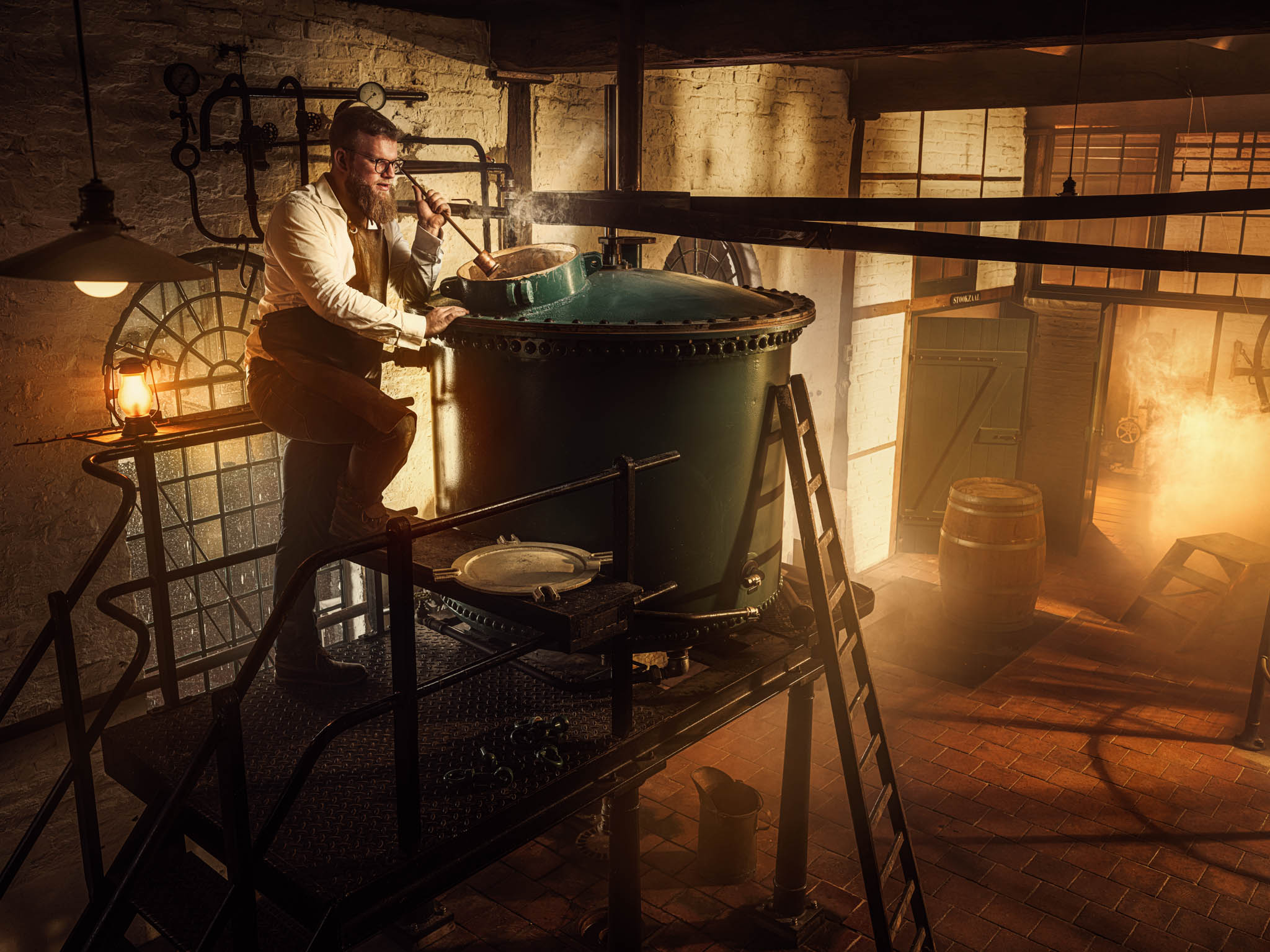 Opzetten van het beslag