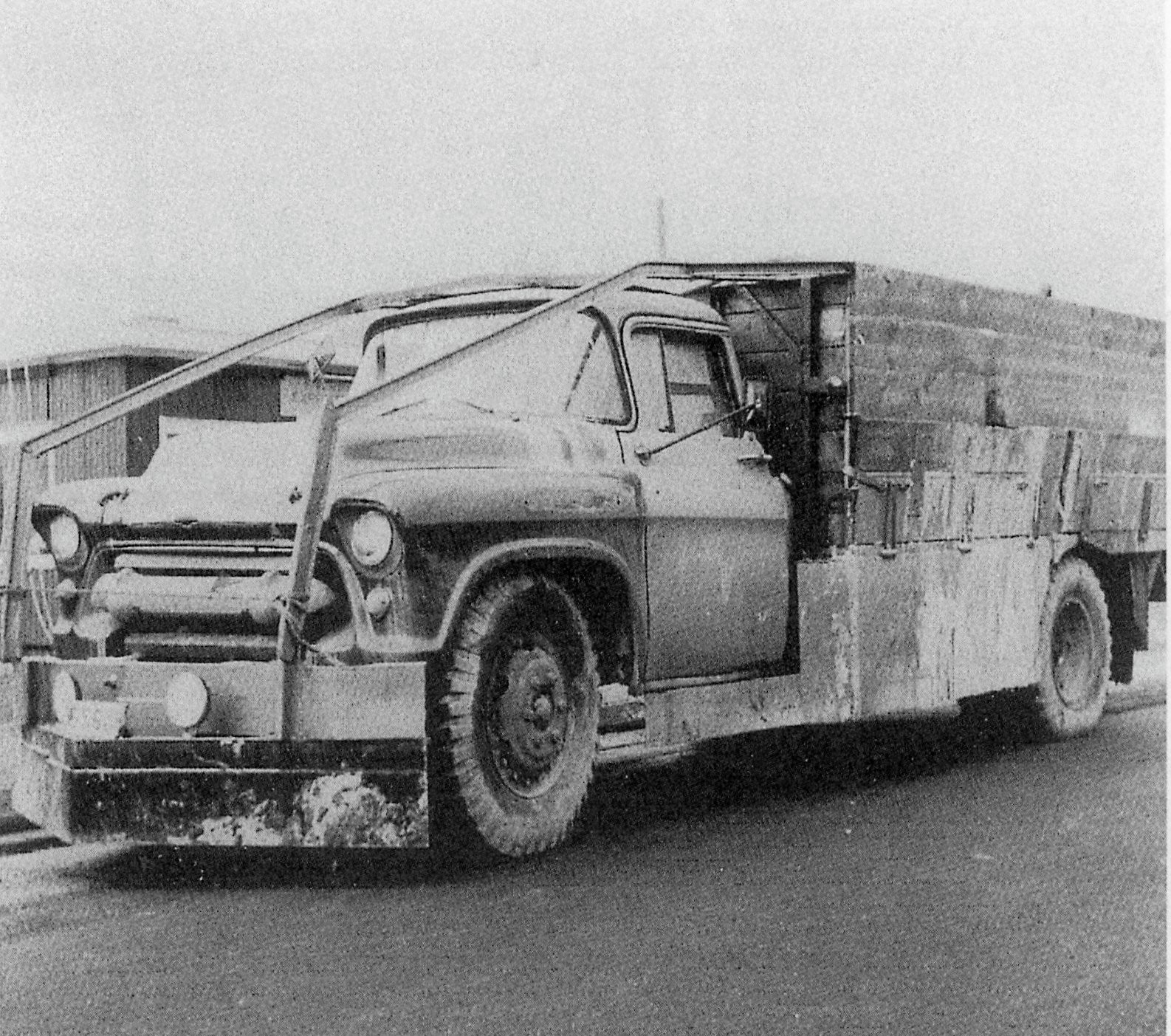 Omgebouwde smokkelwagen