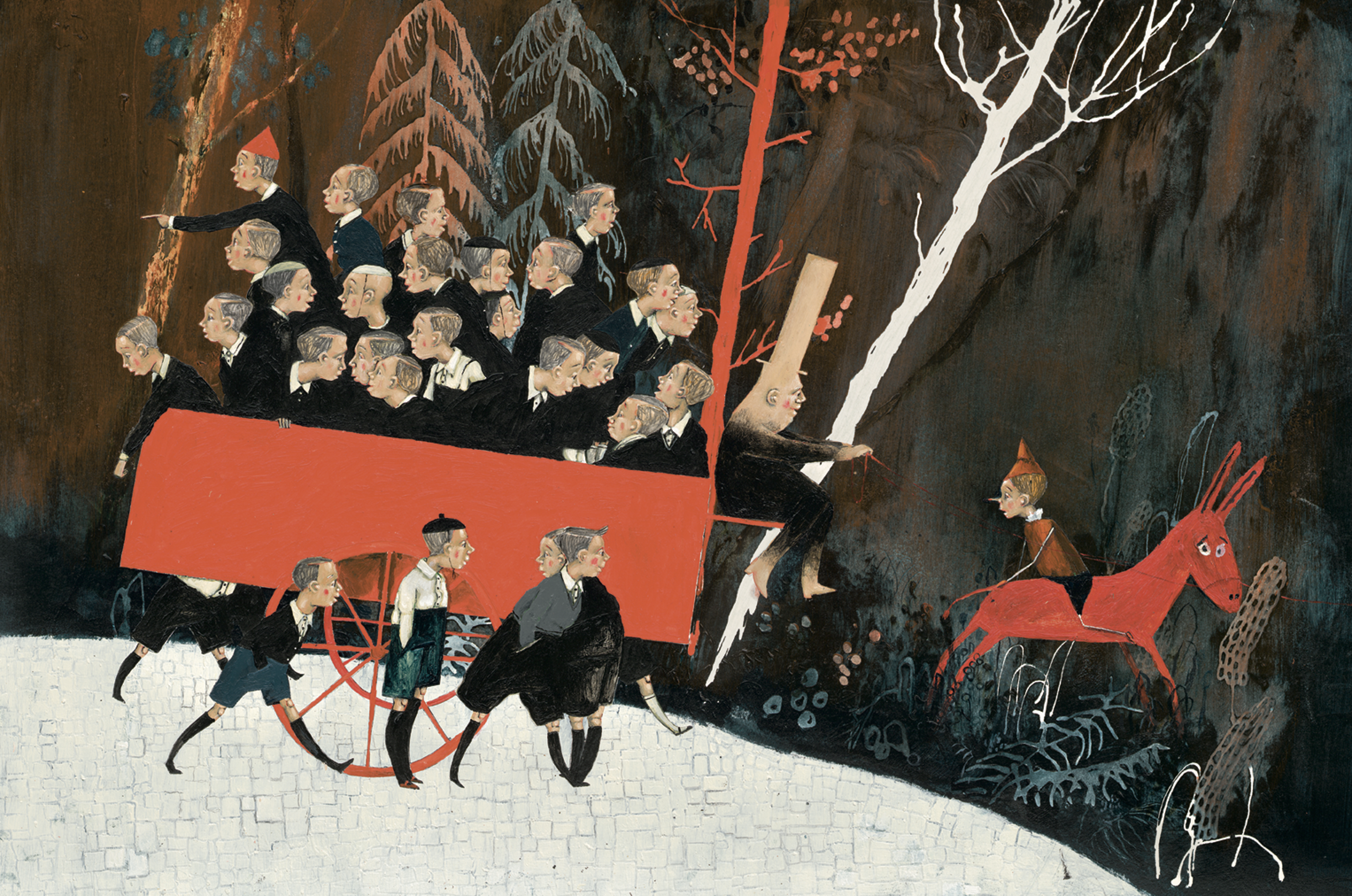 Carll Cneut ('Pinokkio', Querido)