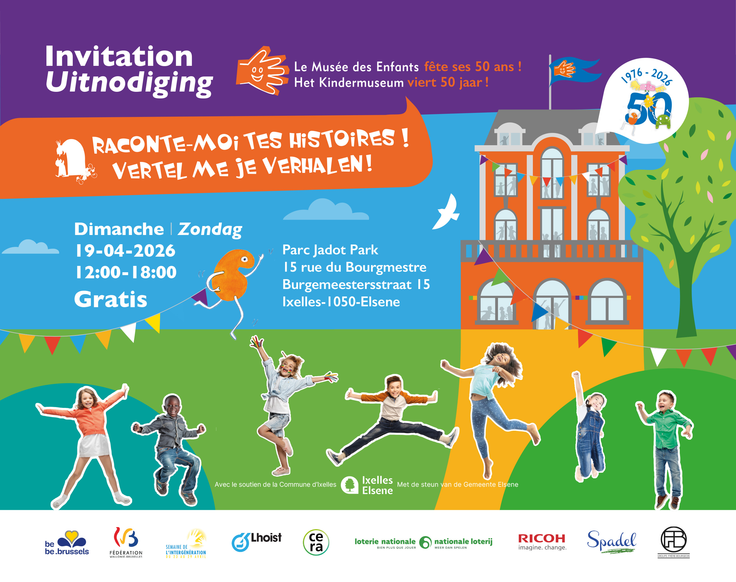 Vertel me je verhalen! 50 jaar van het Kindermuseum