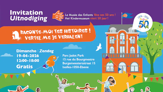Vertel me je verhalen! 50 jaar van het Kindermuseum