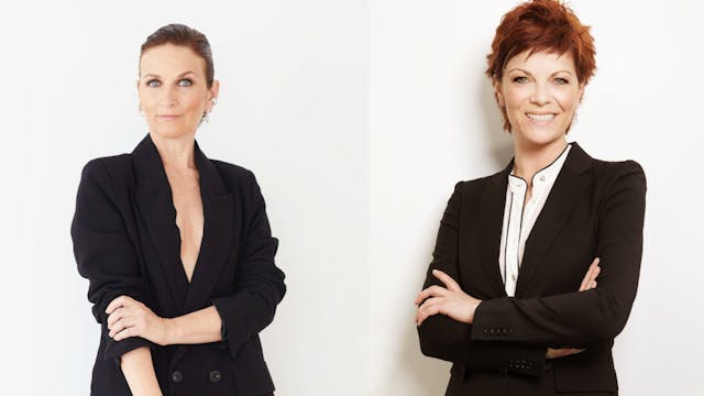 Ann Van den Broeck & Geena Lisa