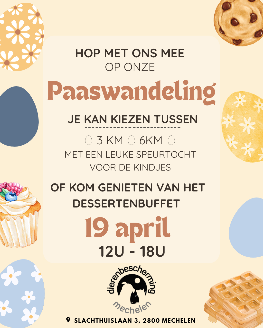 Paaswandeling Dierenbescherming Mechelen