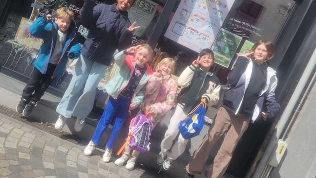 deelnemers kampje paasvakantie 2025 bij REST