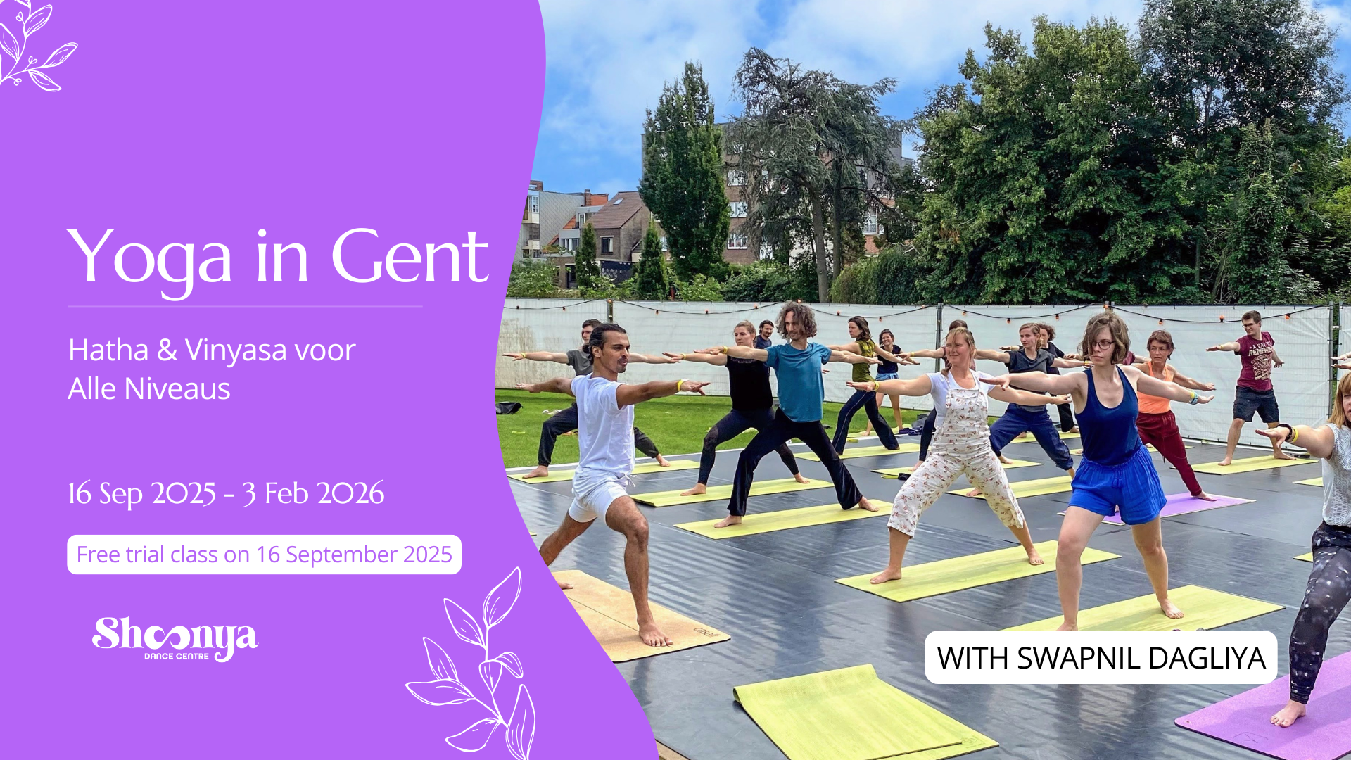 Yoga lessenreeks in Gent