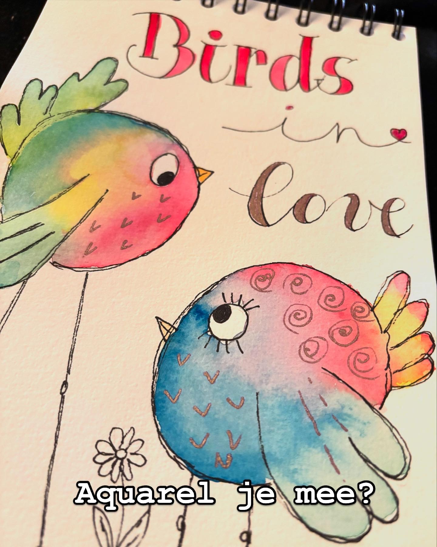 Workshop Aquarel Lente