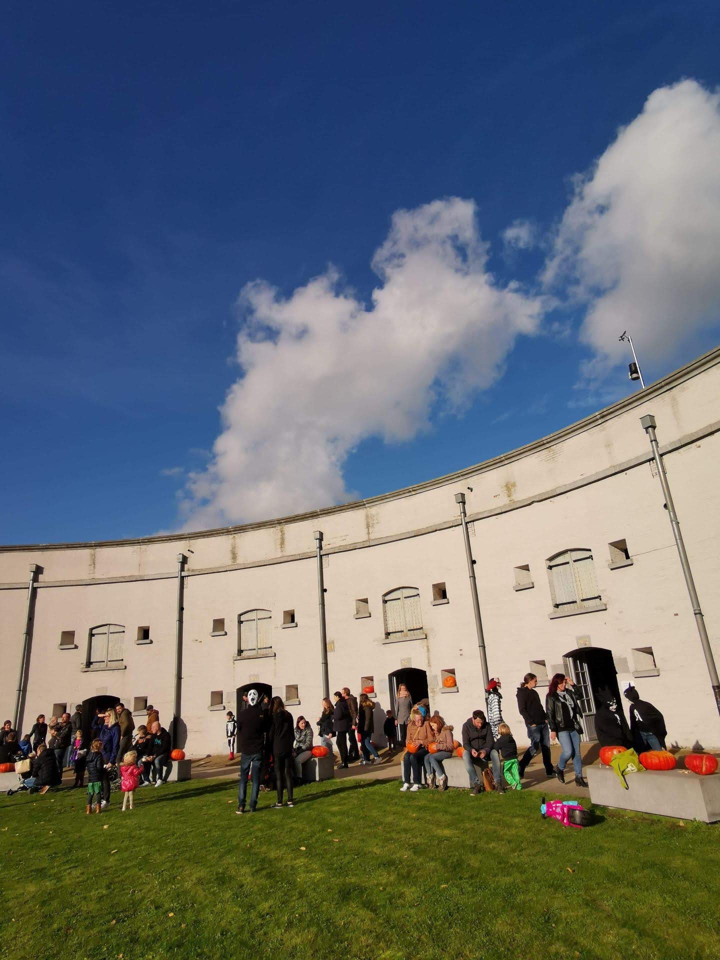 Griezelen op het fort