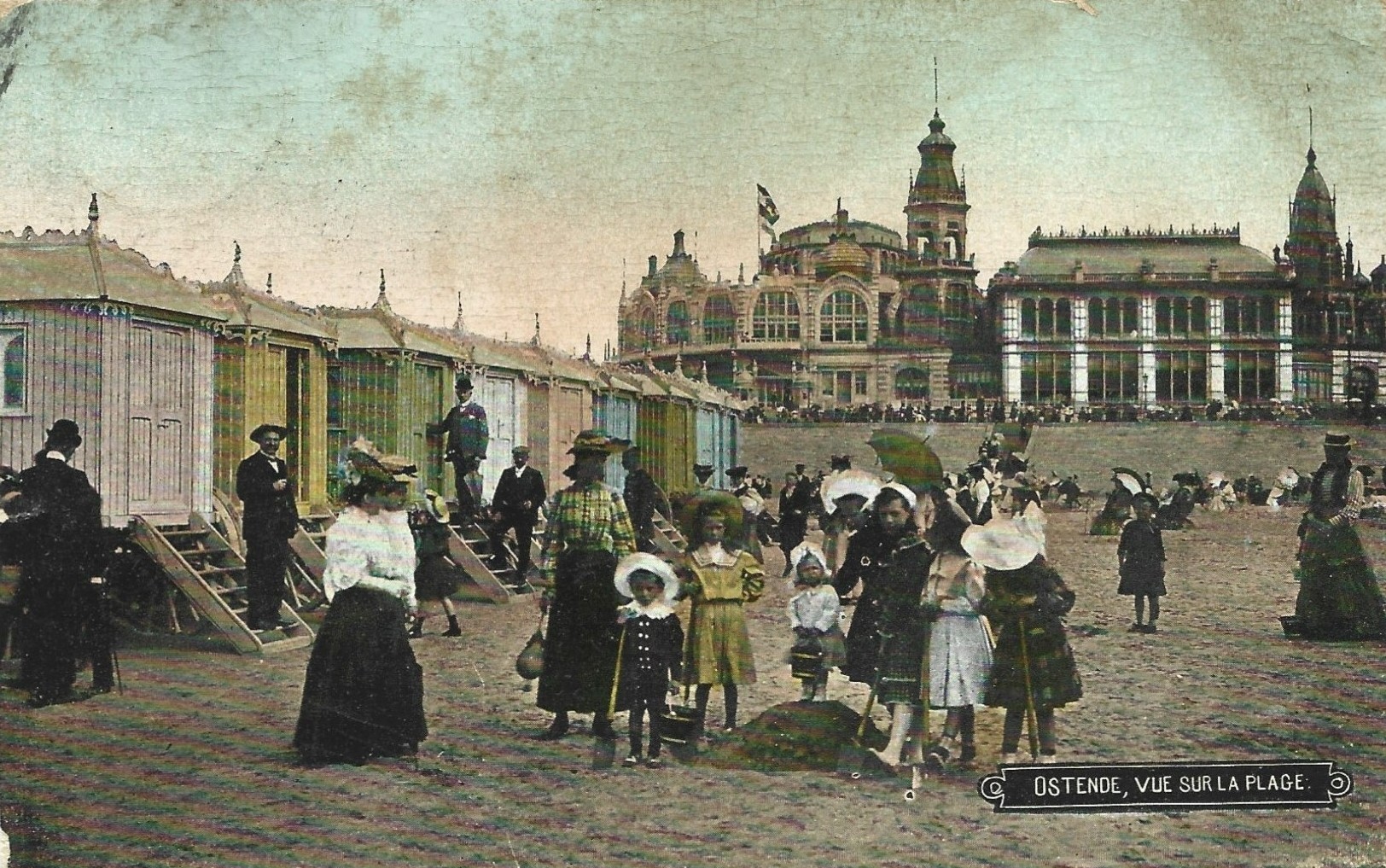 Luxe-badkarren voor het Kursaal.