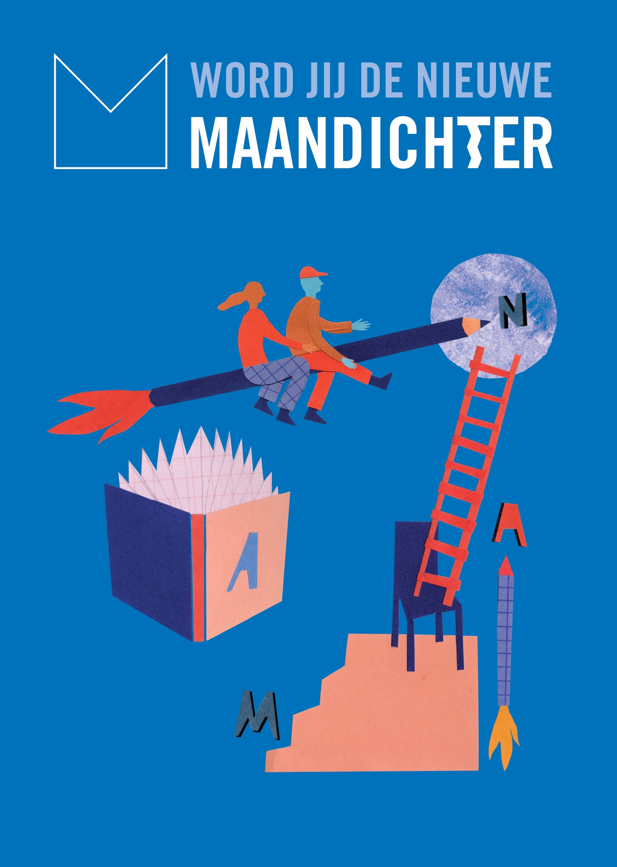 campagnebeeld Maandichter, dé poëziewedstrijd van Mechelen