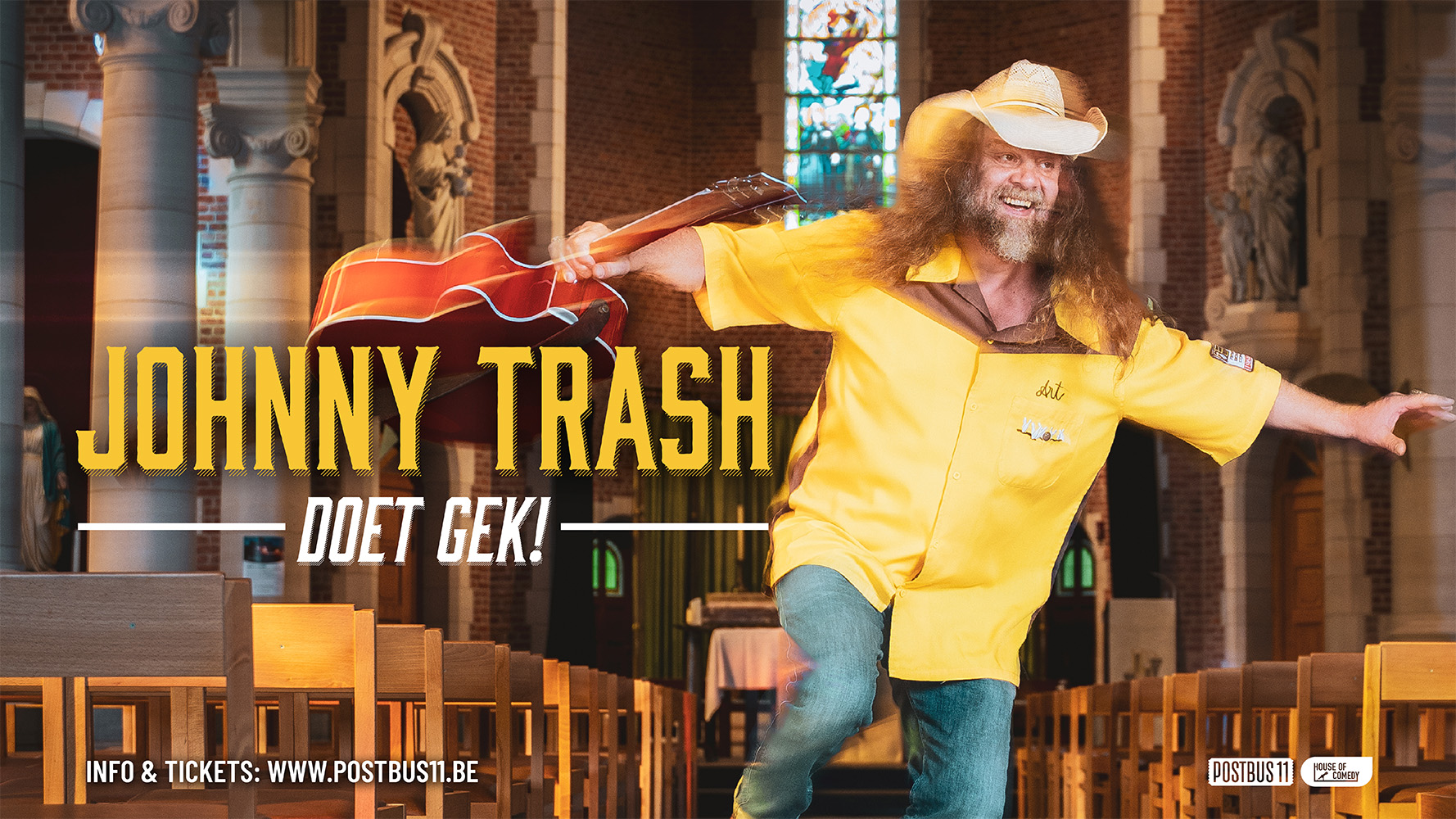 Johnny Trash doet gek!
