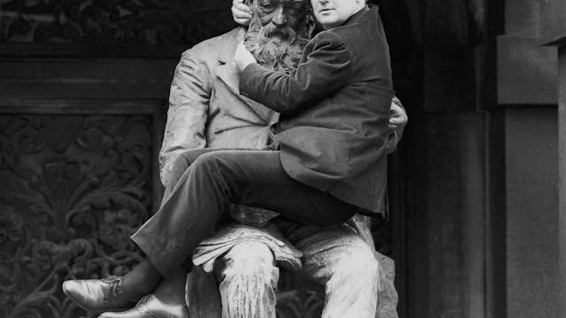 Hugo Claus en Hendrik Conscience (c) Roland Minnaert.jpg