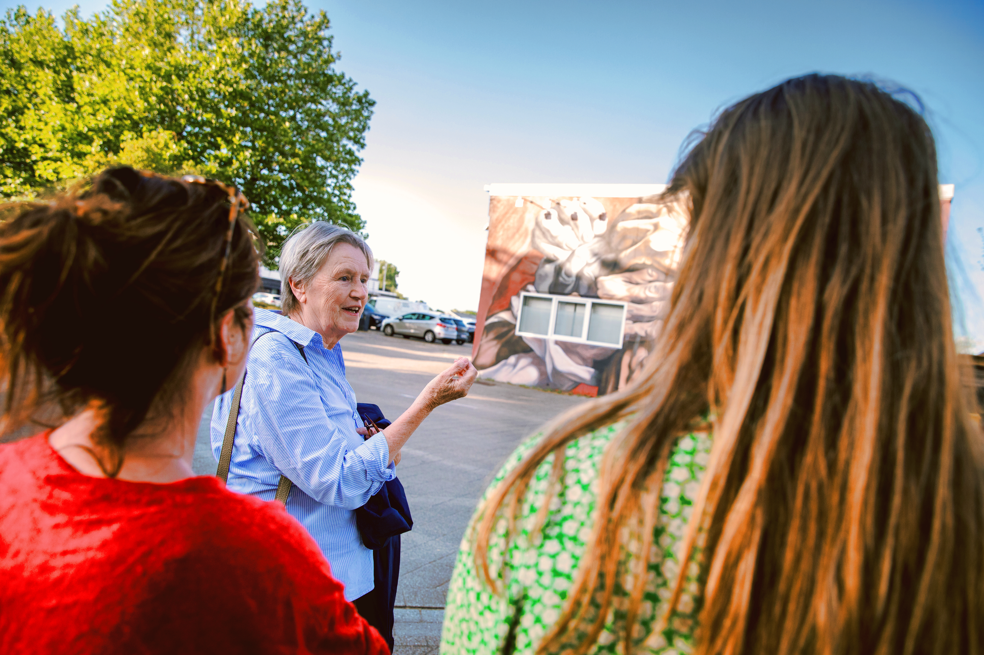 Kind met inktvlekken 