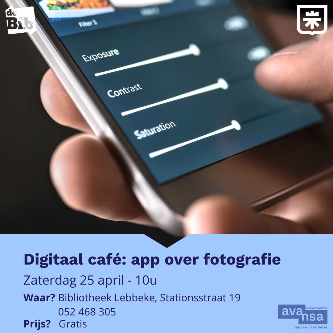 Digitaal café: app over smartphone