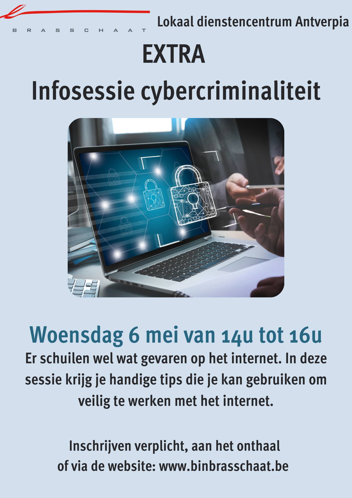 Cybersessie 06/05/2026 van 14 tot 16u